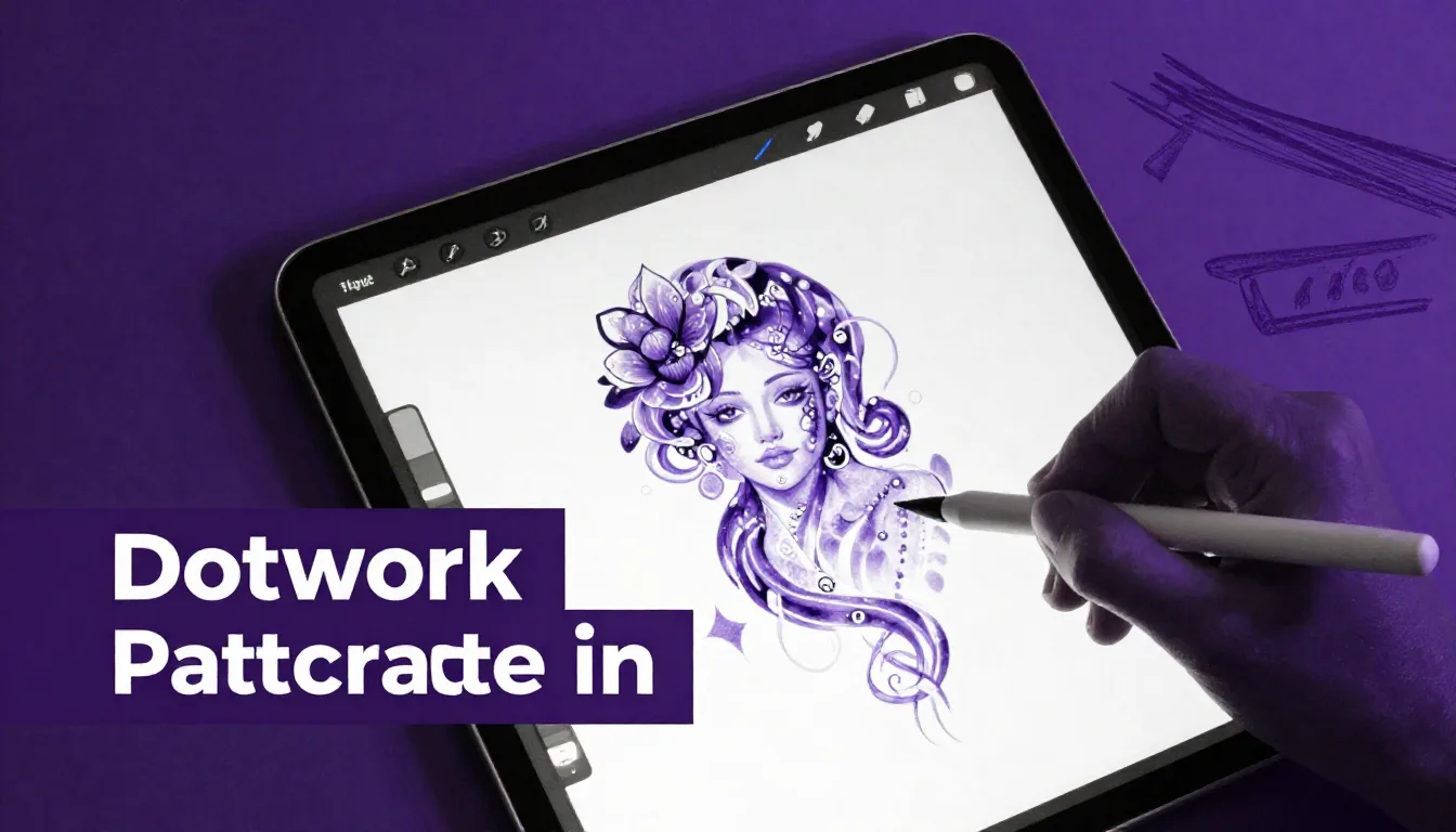 How to Create Dotwork Tattoo Patterns in Procreate