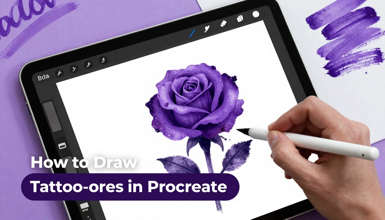 How to Draw Tattoo Roses: A Complete Guide for Procreate