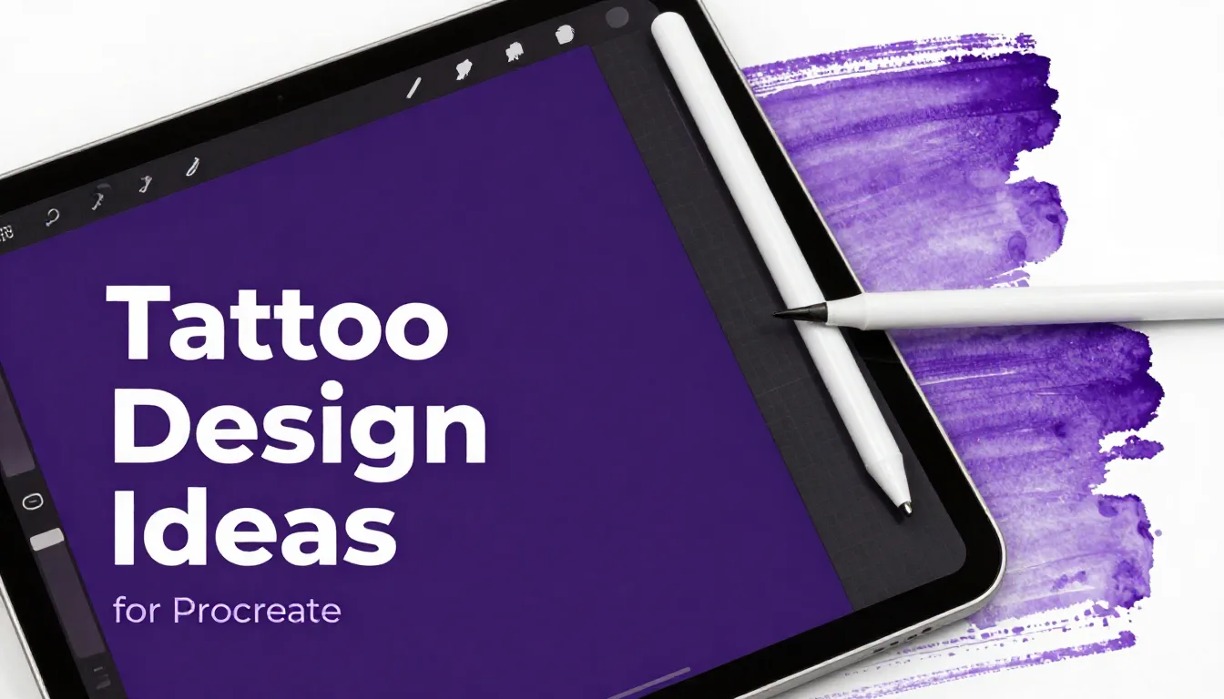 Top Minimalist Tattoo Design Ideas to Draw in Procreate