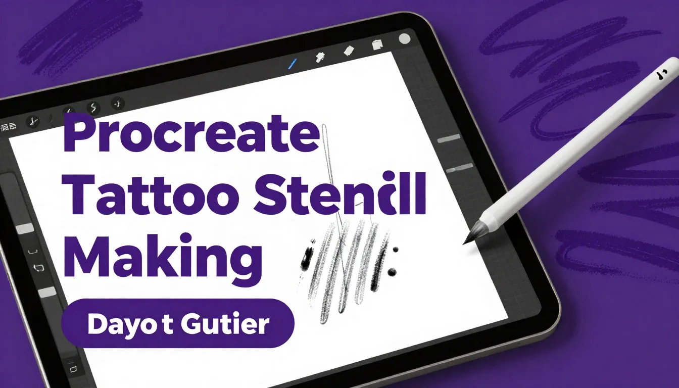 Ultimate Guide to Procreate Tattoo Stencil Making