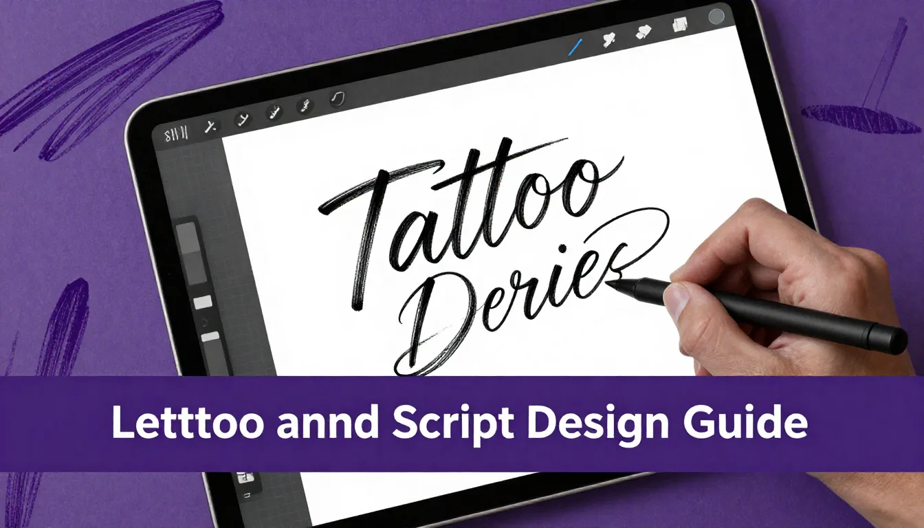Mastering Tattoo Lettering and Script Design