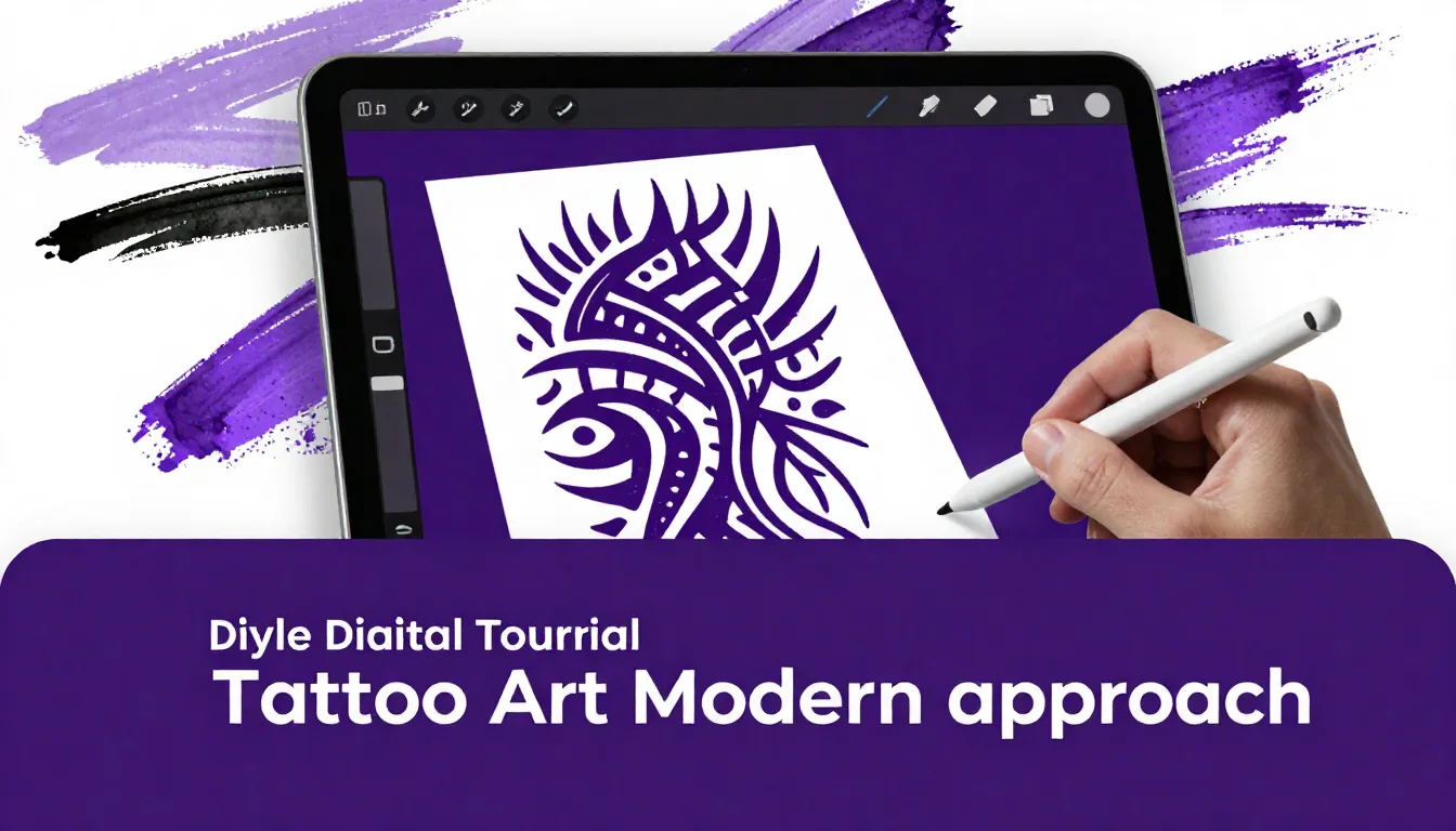 Mastering Tribal Tattoo Art Modern Styles in Digital Illustration