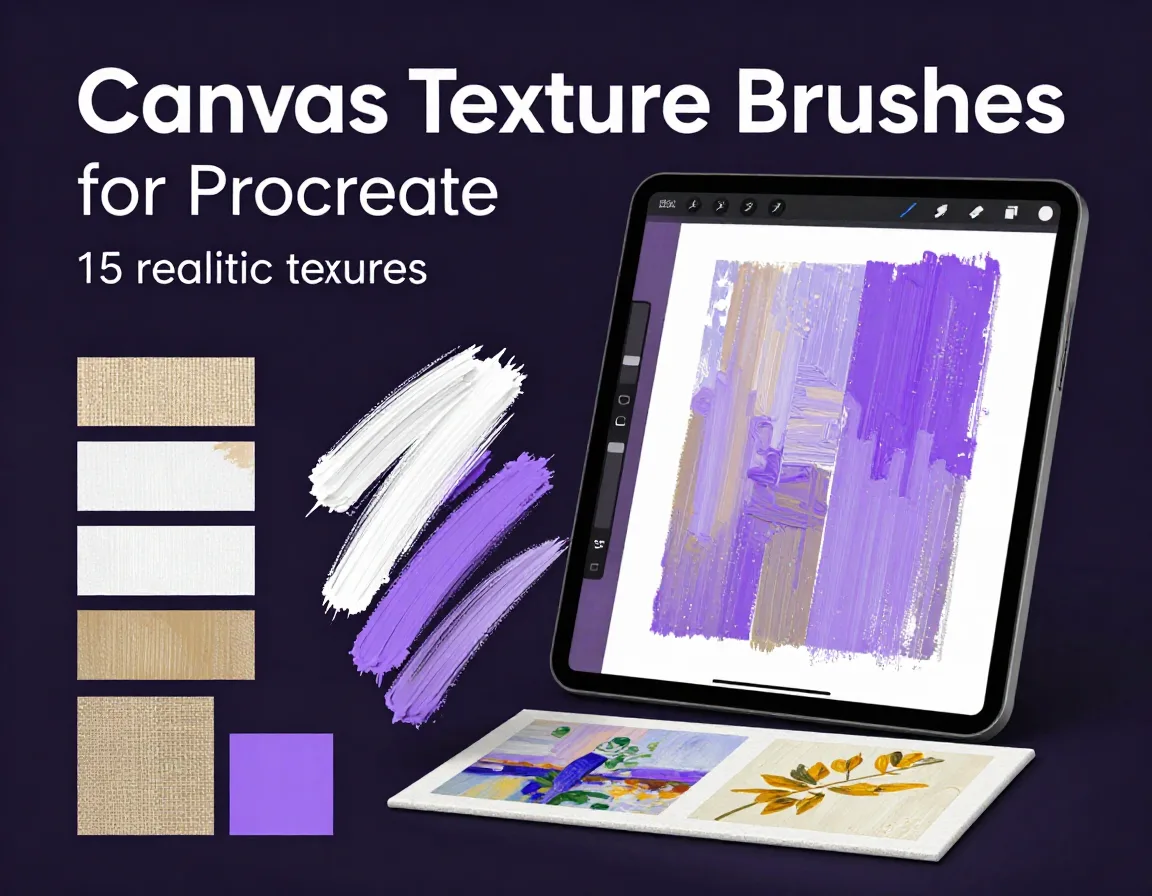 Canvas Texture Brushes