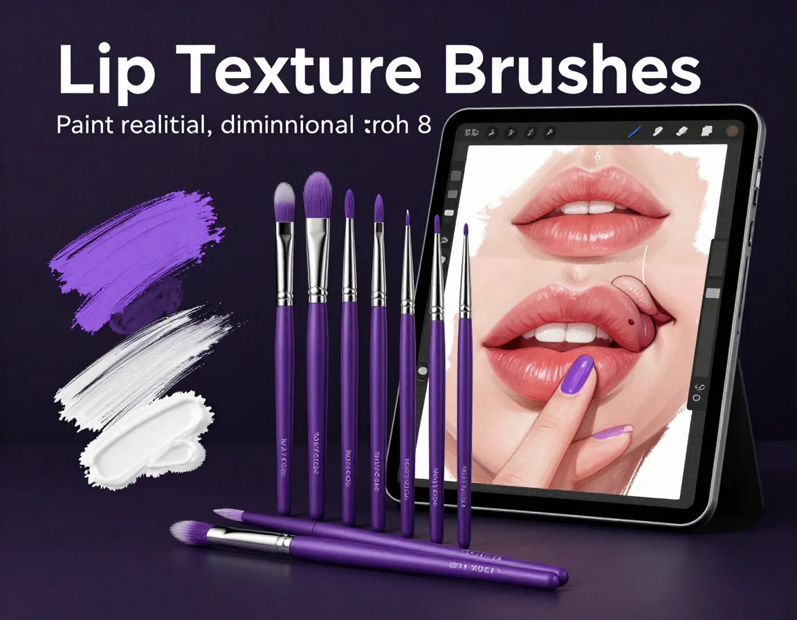 Lip Texture Brushes