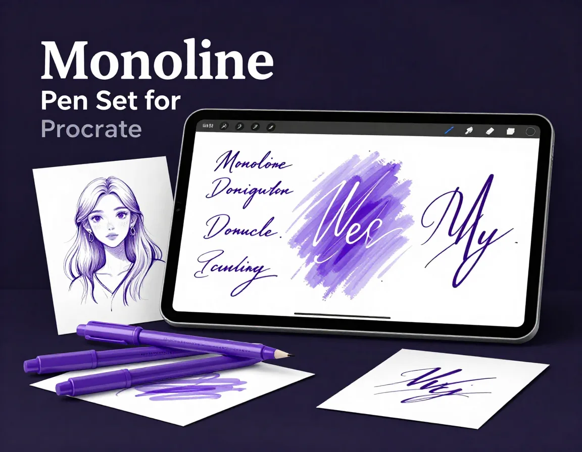 Monoline Pen Set