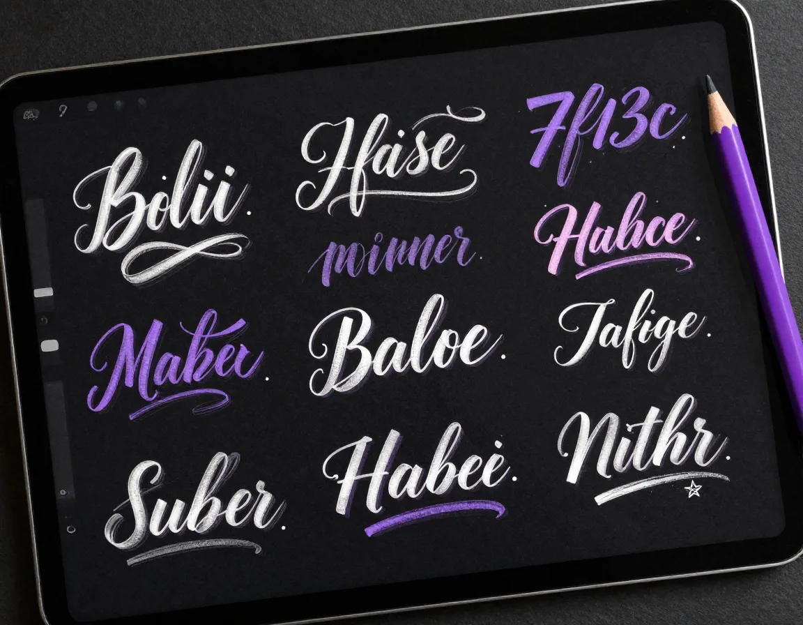 Lettering Brushes for Procreate