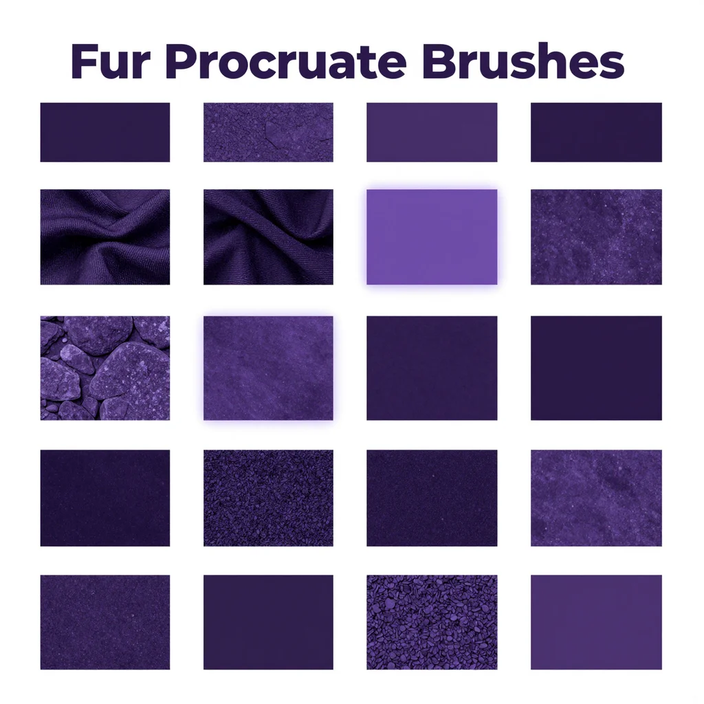 Fur Procreate Brushes — free download for Procreate iPad