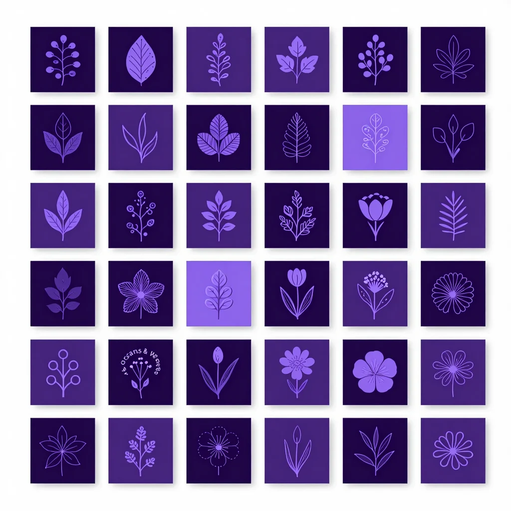 40 Procreate Oceans Waves Nature Stamps for Procreate iPad